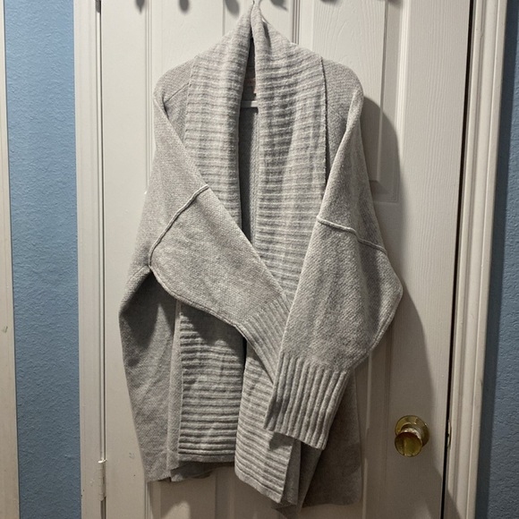 Knox Rose Gray-color  Open-Front Sweater - Size XXL - Picture 5 of 9